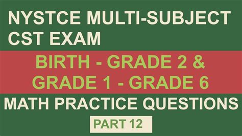 Not only do they need age-appropriate curriculum, but as they progress through their high school years, they need to prepare for college. . Nystce cst math 7 12 practice test pdf